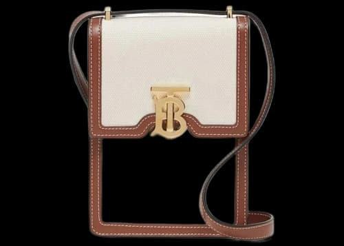 Burberry Robin Mini Bag White/Tan