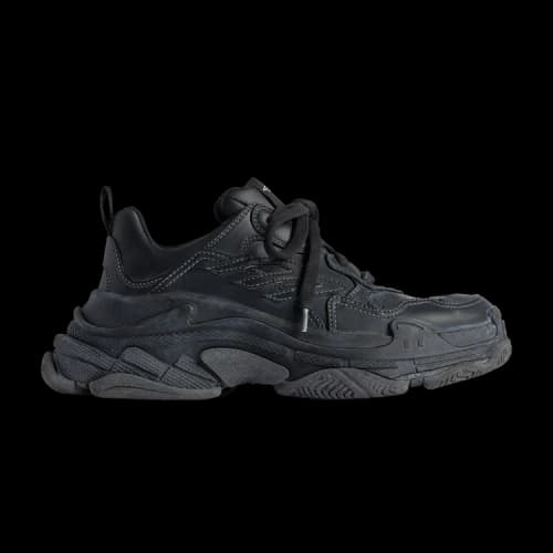 Balenciaga Triple S Sporty Sneaker 'Worn-Out - Black'