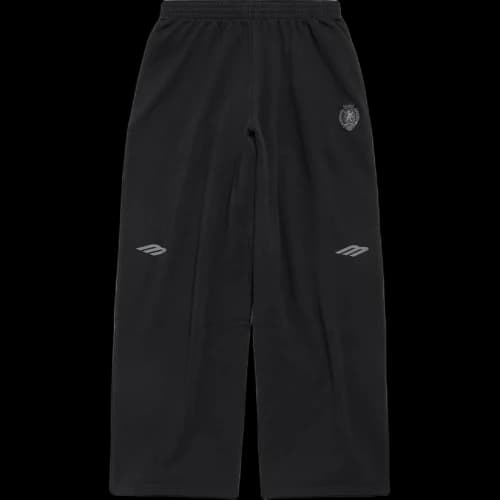 Balenciaga 3B Football Baggy Sweatpants 'Black Anthracite'