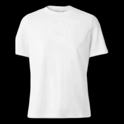 Burberry Logo Round Neck Short Sleeve White
