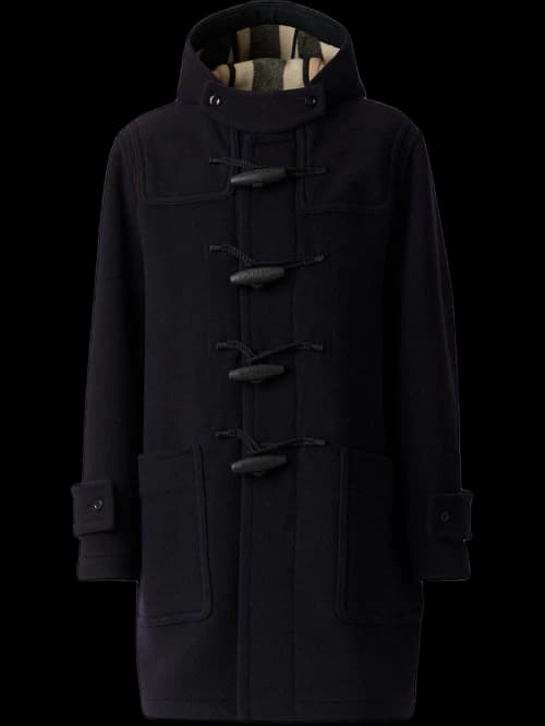 Burberry Duffle Coat Navy