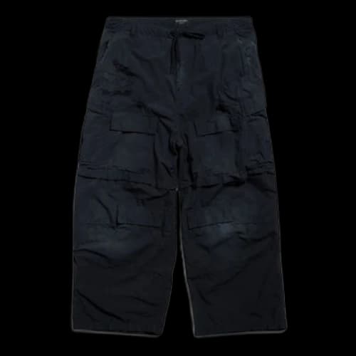 Balenciaga Large Cargo Pants 'Black' (Women's)