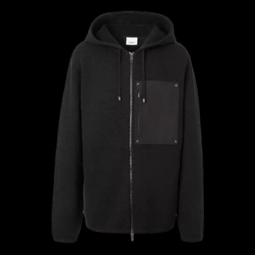 Burberry Pocket Wool Black
