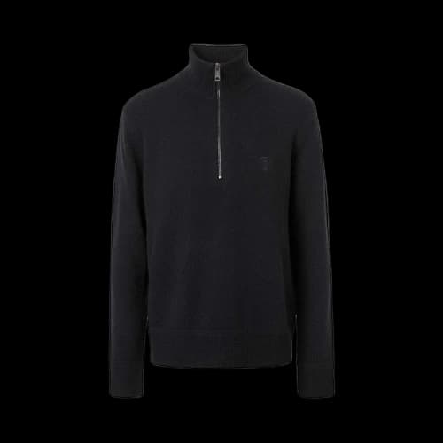 Burberry Embroidered Logo Cashmere Jumper Black