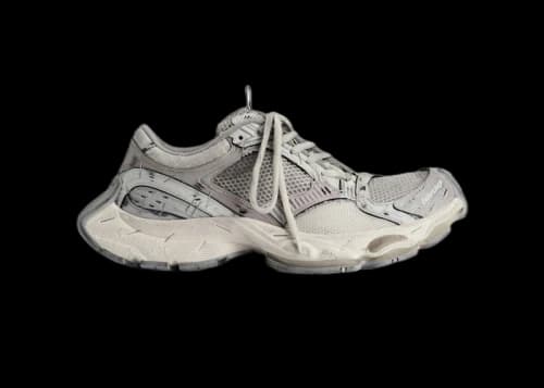 Balenciaga Stapler Beige Grey