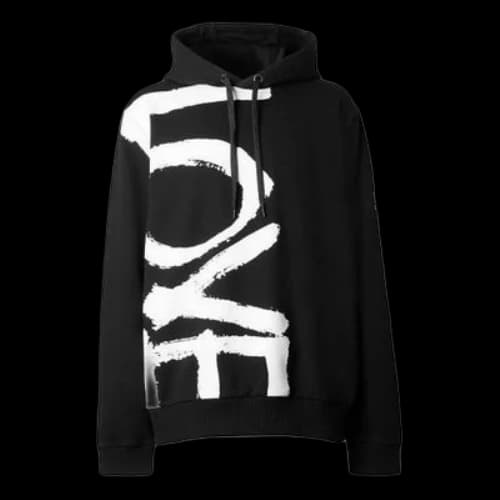 Burberry SS21 Letter Printing Logo Male Black