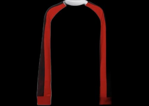 Burberry Logo-Embroidered Colour-Block Sweatshirt White/Red/Blue