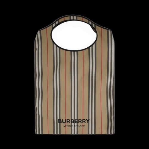 Burberry Pocket Icon Stripe Tote Bag 'Archive Beige'