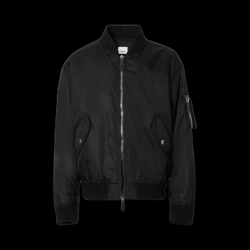 Burberry Embroidered Bomber 'Black'