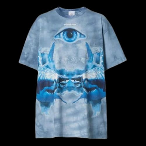 Burberry SS21 Horseferry Printing Blue