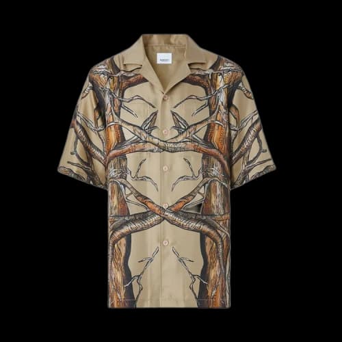 Burberry Rodley Short-Sleeve Shirt 'Honey'
