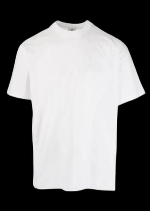 Burberry Embroidered Logo T-Shirt White