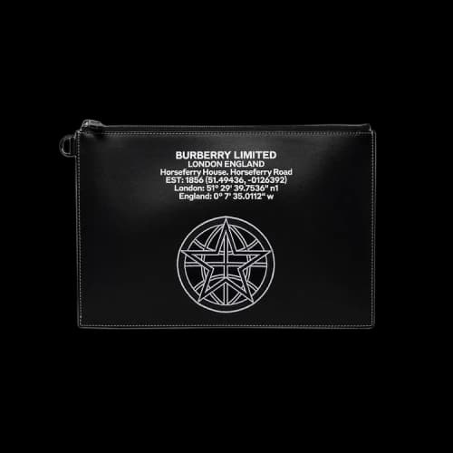 Burberry Logo Star Pouch 'Black'