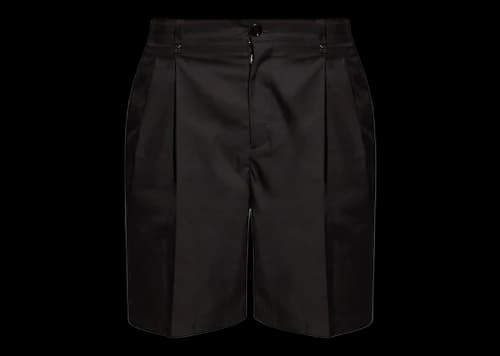 Burberry Techincal Cotton Tailored Shorts Black