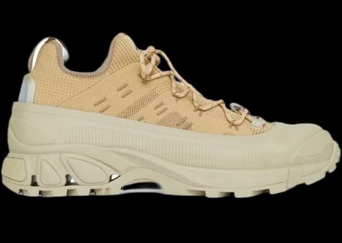 Burberry Arthur Knit Low Top Trainer Honey