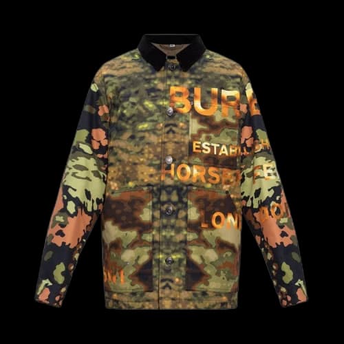 Burberry Modern Camo Print Jacket 'Multicolor'