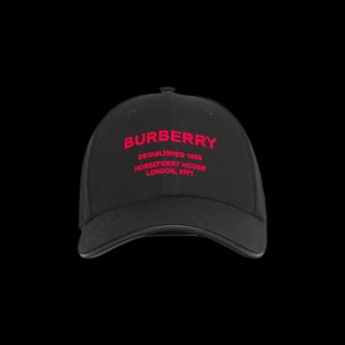 Burberry Baseball Cap 'Black'