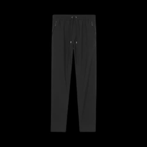 Burberry Monogram Motif Mohair Wool Jogging Pants 'Black'