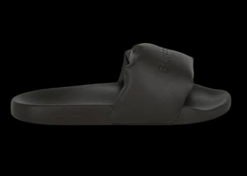 Burberry Embossed Logo Padded Slide Brown