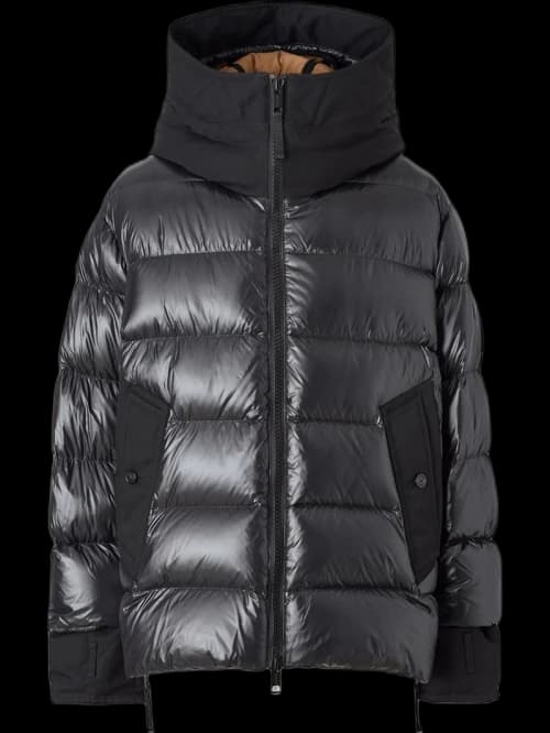 Burberry Detachable Warmer Puffer Jacket Black