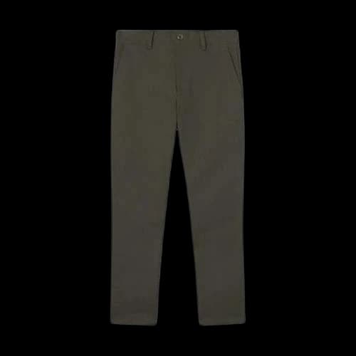 Burberry Straight-Fit Cropped Tailored Trousers Green