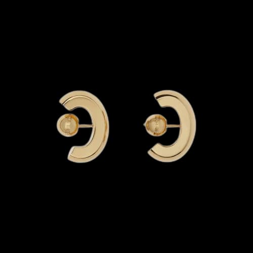 Burberry Gold-Plated Earrings 'Gold'