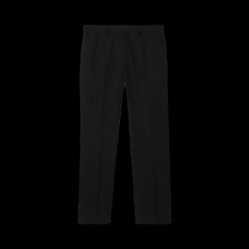Burberry Grain De Poudre Wool Tailored Trousers 'Black'