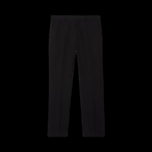 Burberry Classic Tailored Trousers With White Topstitch 'Black'