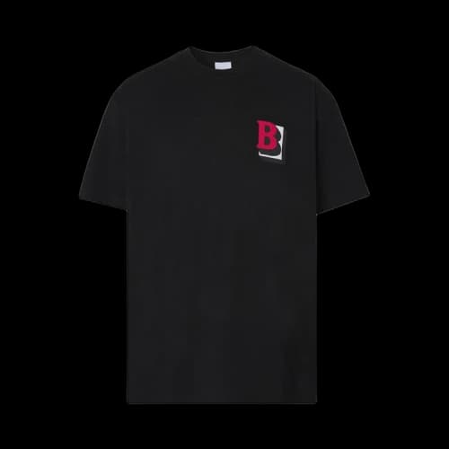 Burberry B Logo Tee 'Black'