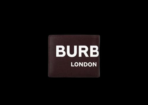 Burberry Ronan Bi-Fold Wallet (8 Card Slots) Oxblood