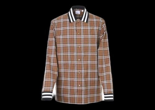 Burberry Towner Long Sleeves Shirt Brown