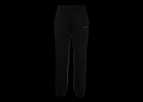 Burberry Logo Print Stretch Cotton Sweatpants Black