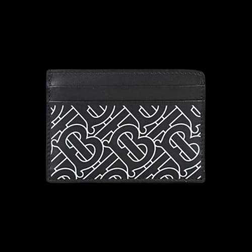 Burberry Monogram Print Card Case 'Black/White'