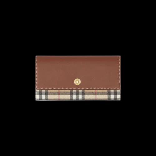 Burberry Halton Continental Wallet 'Tan'
