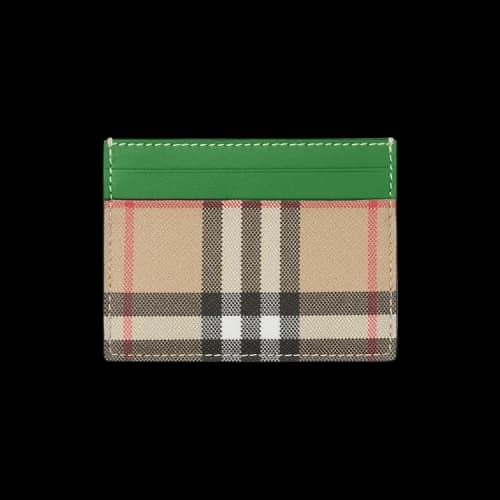 Burberry Sandon Cardholder 'Ivy Green'