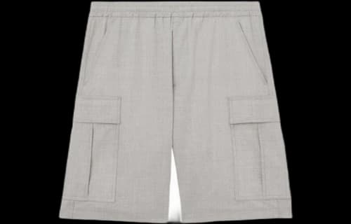Burberry Cargo Shorts Grey