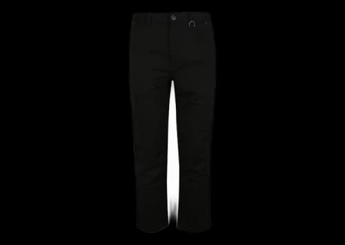 Burberry D-Ring Tailored Straight-Leg Trousers Black