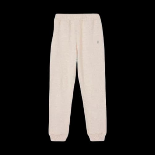 Burberry Cashmere Cotton Blend Sweatpants Beige
