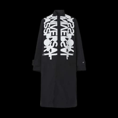 Burberry Universal Passport Coat Black/White