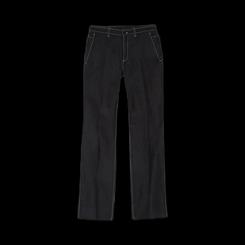 Burberry Contrast Seam Pant 'Black'