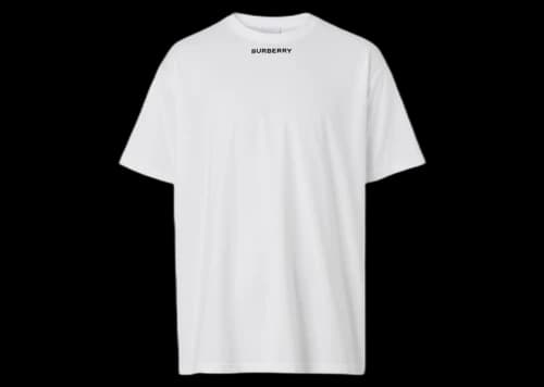 Burberry Monster Graphic Print Oversized T-Shirt White/Black