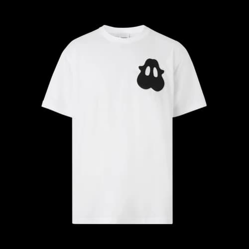 Burberry Monster Graphic Oversized T-Shirt 'White'