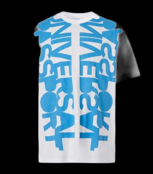 Burberry Ordell Universal Passport T-Shirt White/Blue