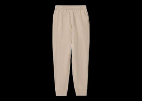 Burberry Embroidered Logo Knit Trackpants Beige