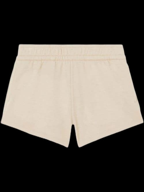 Burberry Embroidered Logo Shorts Beige