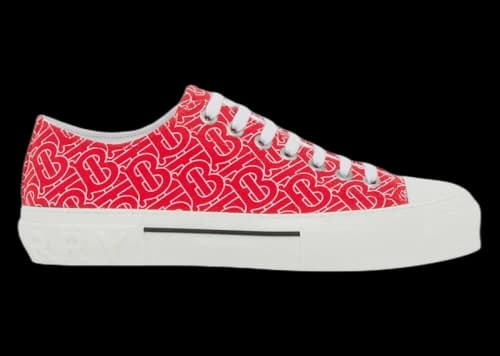 Burberry TB Monogram Sneakers Red