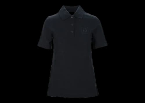 Burberry Logo B Polo Shirt Black