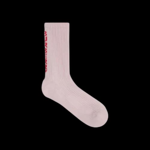 Burberry Logo Knit Socks 'Pale Candy Pink'