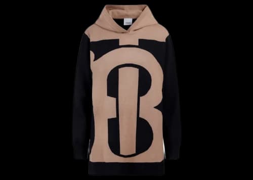 Burberry Women's Cashmere Blend Sweatshirt Black