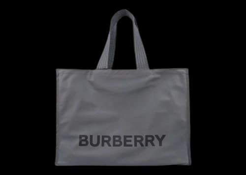 Burberry Nylon Tote Bag Grey